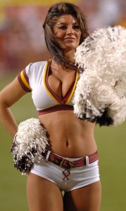 Redskins Cheerleader